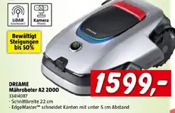 Bauhaus Dreame mähroboter a2 2000 Angebot