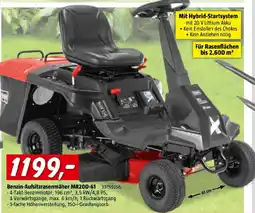 Bauhaus Benzin-Aufsitzrasenmäher MR200-61 Angebot
