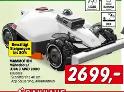 Bauhaus Mammotion mähroboter luba 3 awd 3000 Angebot