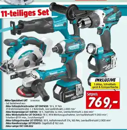 Bauhaus Makita Akku-Set DLX 6046 Angebot
