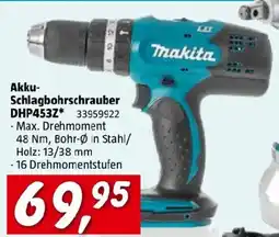 Bauhaus Akku-Schlagbohrschrauber DHP453Z Angebot
