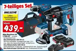 Bauhaus Akku-Maschinen-Set 3 TOOL KIT Angebot