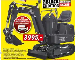Bauhaus Mini-Bagger EXC815 Angebot