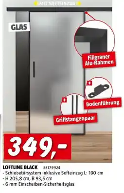 Bauhaus Loftline black Angebot