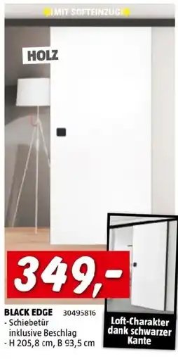 Bauhaus Black edge Angebot
