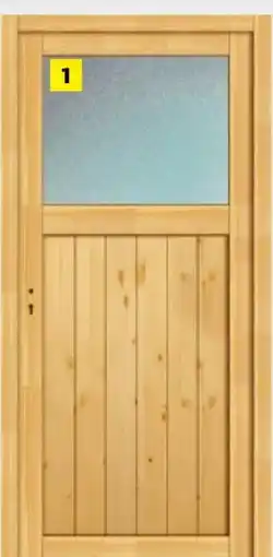 Bauhaus HOLZ-Nebenein- gangstür Fichte Angebot