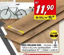 Bauhaus Gold volcano oak Angebot