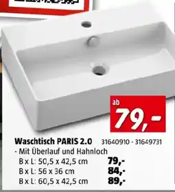 Bauhaus Waschtisch PARIS 2.0 Angebot
