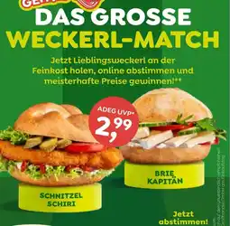 ADEG Das grosse weckerl-match Angebot