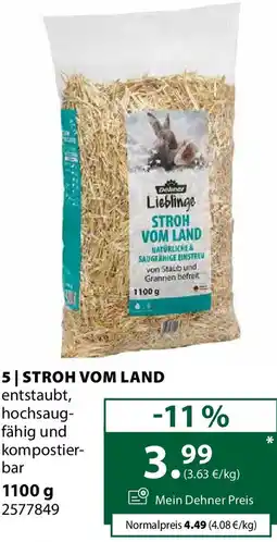 Dehner 5| stroh vom land Angebot