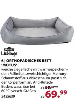 Dehner Orthopädisches bett Angebot