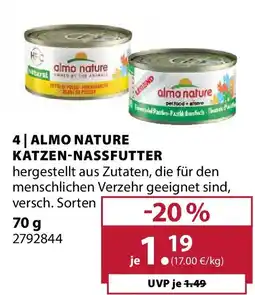 Dehner Almo nature katzen-nassfutter Angebot
