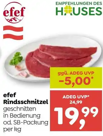 ADEG Efef Rindsschnitzel Angebot