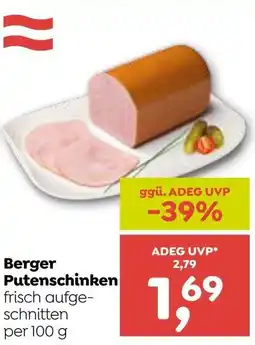ADEG Berger Putenschinken Angebot