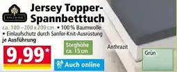Norma Jersey Topper- Spannbetttuch Angebot