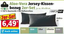 Norma Aloe-Vera Jersey-Kissen- bezug Angebot