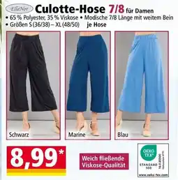 Norma Culotte-Hose 7/8 für Damen Angebot