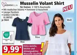 Norma Musselin Volant Shirt Angebot