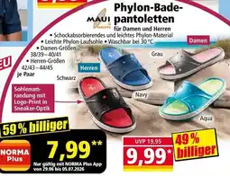 Norma Phylon-Bade- pantoletten für Damen und Herren Angebot