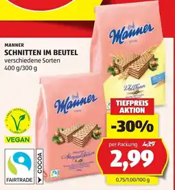 Hofer Manner schnitten im beutel Angebot