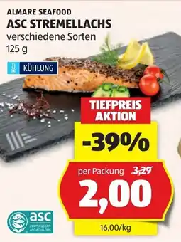 Hofer Almare seafood asc stremellachs Angebot