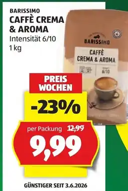 Hofer Barissimo caffè crema & aroma Angebot
