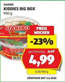 Hofer Haribo kiddies big box Angebot