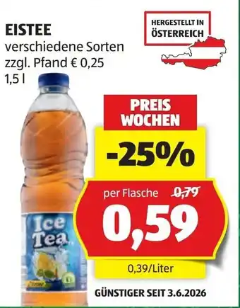 Hofer Eistee Angebot