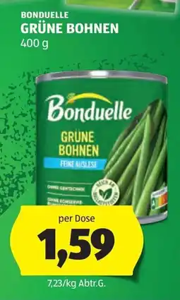 Hofer Bonduelle grüne bohnen Angebot