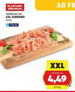 Hofer Tesoros del sur xxl serrano Angebot
