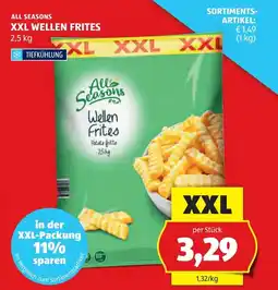 Hofer All seasons xxl wellen frites Angebot