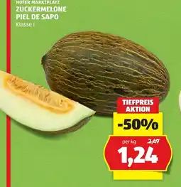 Hofer Hofer marktplatz zuckermelone piel de sapo Angebot