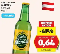 Hofer Kühles blondes märzen Angebot