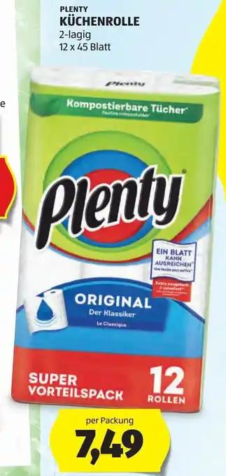 Hofer Plenty küchenrolle Angebot