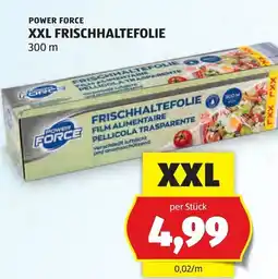 Hofer Power force xxl frischhaltefolie Angebot