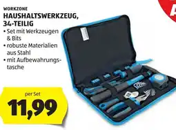 Hofer Workzone haushaltswerkzeug, 34-teilig Angebot