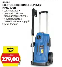 Hofer Hyundai elektro-hochdruckreiniger hpw3100ie Angebot