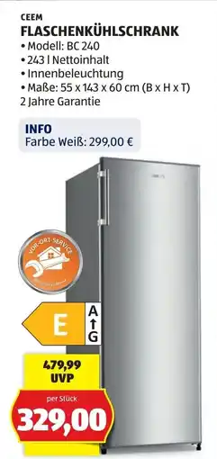 Hofer Ceem flaschenkühlschrank Angebot