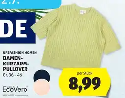 Hofer Up2fashion women damen kurzarmpullover Angebot