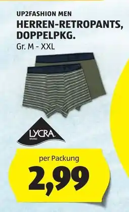 Hofer Up2fashion men herren-retropants, doppelpkg Angebot