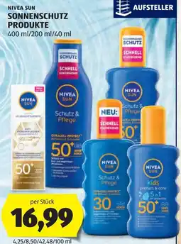 Hofer Nivea sun sonnenschutz produkte Angebot