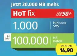 Hofer Jetzt 30.000 MB mehr. Angebot