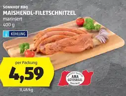 Hofer Sonnhof bbq maishendl-filetschnitzel Angebot