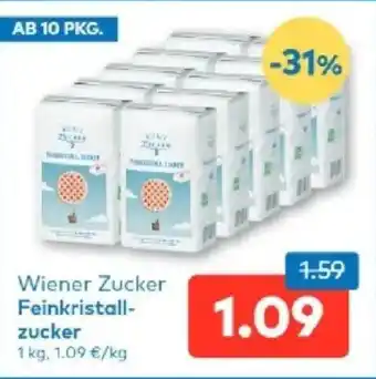 Wiener Zucker Feinkristall- zucker