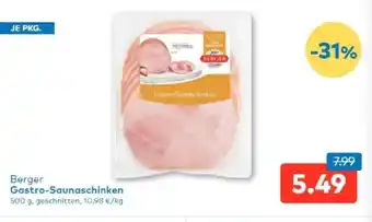 T&G Berger Gastro-Saunaschinken Angebot
