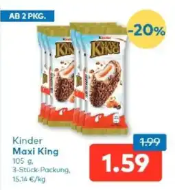 T&G Kinder Maxi King Angebot