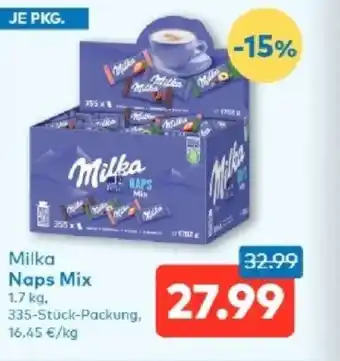T&G Milka Naps Mix Angebot