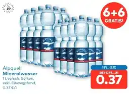 T&G Alpquell Mineralwasser Angebot