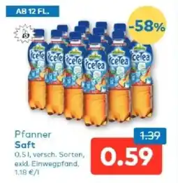 T&G Pfanner Saft Angebot