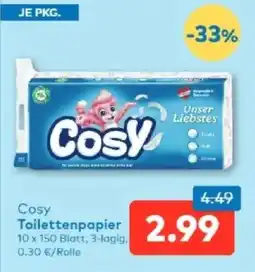 T&G Cosy toilettenpapier Angebot